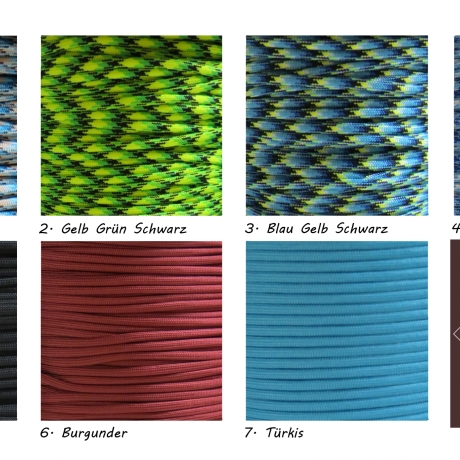 Paracord 10m Typ 3 550 4mm