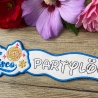 Stickdatei 3D-Anhänger PARTYLÖWE, 3D-Stick, Lesezeichen