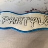 Stickdatei 3D-Anhänger PARTYLÖWE, 3D-Stick, Lesezeichen