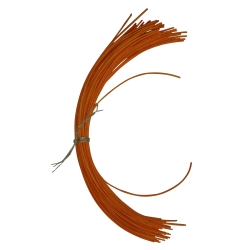 Peddigrohr Staken Orange 3mm Stärke 50St. 45cm Lang