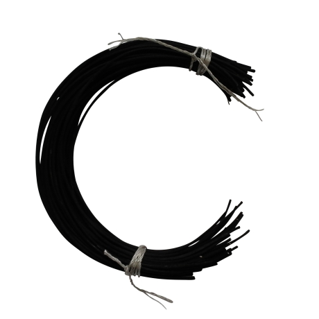 Peddigrohr Staken Schwarz 3mm Stärke 50St. 45cm Lang