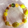 Perlenarmband♥Olivia♥in olivgrün-braun♥von Hobbyhaus