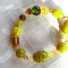 Perlenarmband♥Olivia♥in olivgrün-braun♥von Hobbyhaus