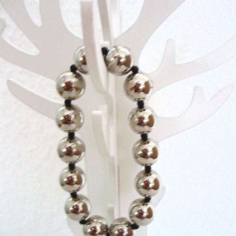 Perlenarmband♥Silver-Pearls♥zeitlos elegant♥von Hobbyhaus