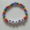 Pride Perlenarmband | Regenbogen | Freundschaftsarmband LGBTQIA+