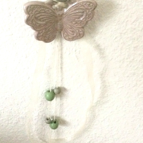 Deko-Perlenhänger Suncatcher Schmetterling von Hobbyhaus