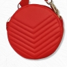 Kleine Handtasche Rockabilly Rot