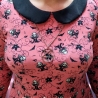 Kleid Bubikragen Sensemann Gothic 