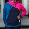 Hoodie mit Kapuze Color-Blocking 