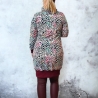 Longpulli Longhoodie Blätter Herbst 