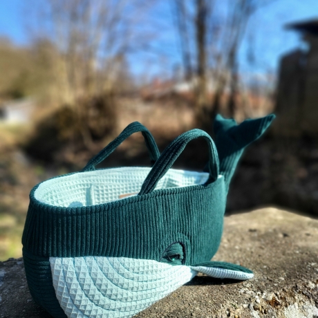 BLUU Waltasche - Utensilo - Unikat - Handmade