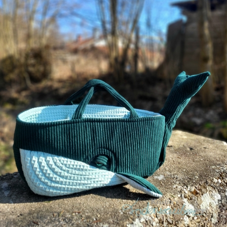 BLUU Waltasche - Utensilo - Unikat - Handmade