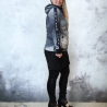 Hoodiejacke Skull Craneo Luar mit Kapuze 