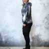 Hoodiejacke Skull Craneo Luar mit Kapuze 
