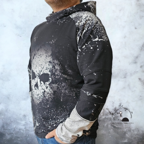 Hoodie Mannerhoodie Kapuzenpullover Devil Inside No.1