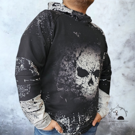 Hoodie Mannerhoodie Kapuzenpullover Devil Inside No.1