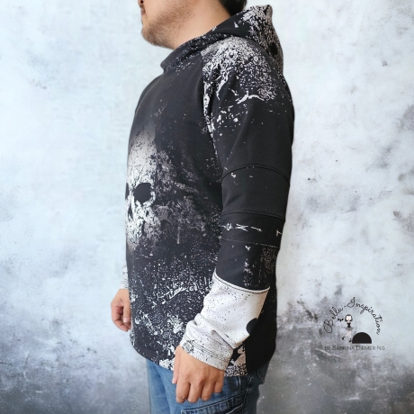 Hoodie Mannerhoodie Kapuzenpullover Devil Inside No.1