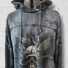 Hoodie Kapuzenpullover Barbed Skull 