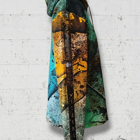 Hoodie Mannerhoodie Kapuzenpullover Wild Thing Adler 