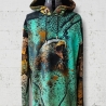 Hoodie Mannerhoodie Kapuzenpullover Wild Thing Adler 