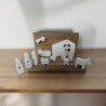 Mini-Krippe für Innen und Außen