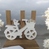 Fahrrad am Zaun