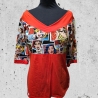 Shirt Carmen Ausschnitt Niela's Verführung Rockabella Comic