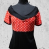 Shirt Carmen Ausschnitt Niela's Verführung Rockabella Punkte