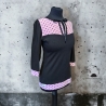 Shirt Rockabella Punkte Polkadots rosa