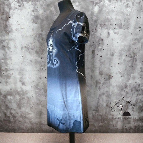 Kleid little Death Sensemann Gothic Halloween 