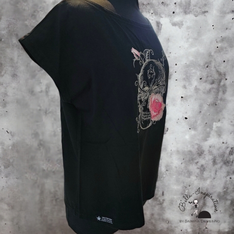 Shirt Schwarz Totenkopf Skull