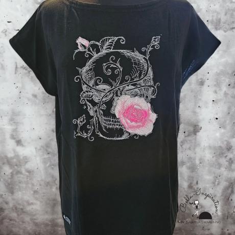 Shirt Schwarz Totenkopf Skull