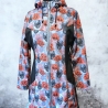 Softshelljacke Softshellmantel Skull Totenkopf rot grau schwarz