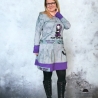 Kleid Play with me/ little Princess/ Katze/ Fledermaus Halloween 