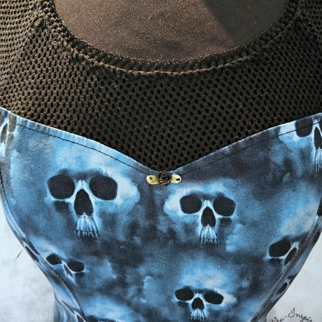 Kleid Skull Totenkopf Gothic Halloween