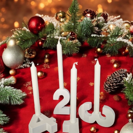 Adventskranz mal anders 