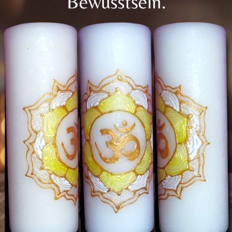 Frieden - Öffnung - Bewusstsein- Lichtbringer- Ritual Kerze
