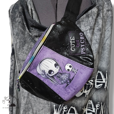 Crossbag Bauchtasche Kunstleder My Little Friend klein