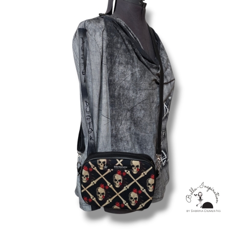 Tasche Handtasche Skull Rosy Bones