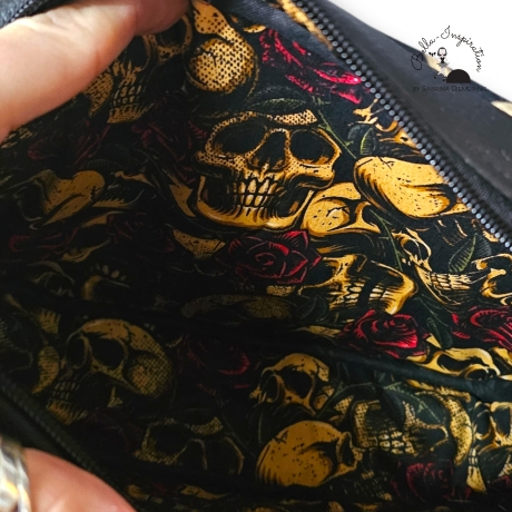 Tasche Handtasche Skull Rosy Bones