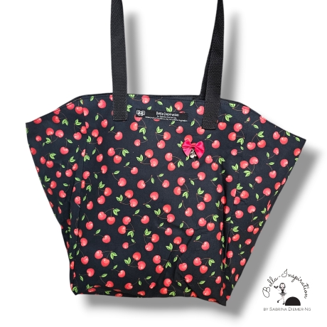 Tasche Handtasche Shopper Kirschen Cherry Rockabella 