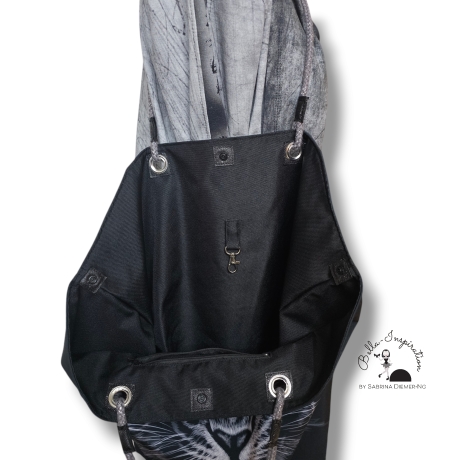 Tasche Handtasche Shopper Tiger Softshell