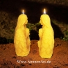 Ahnen Kerze männlich -für Rituale Bienenwachs  