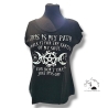 Shirt Schwarz Pentagramm Gothic