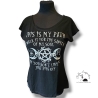 Shirt Schwarz Pentagramm Gothic