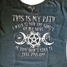 Shirt Schwarz Pentagramm Gothic