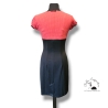 Kleid Rockabella Polkadots rot weiße Punkte