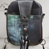 3 in 1 Slingbag Merlin Fledermaus Gothic Rucksack Crossbag 