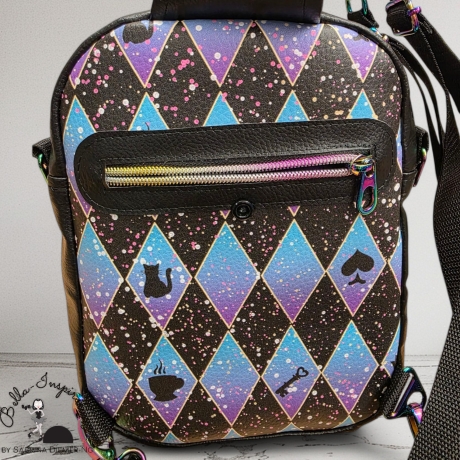 3 in 1 Slingbag Merlin Mad Cat Rucksack Crossbag 