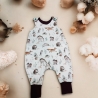 Strampler Baby Rehe I Strampelanzug ohne Füße I Geschenk Geburt 